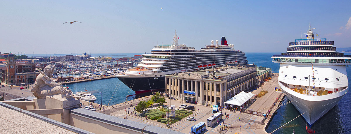 trieste cruise port address